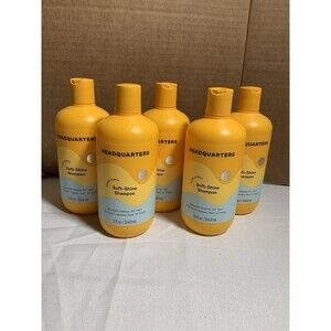 5 PACK Headquarters Glow Forth Soft-Shine Shampoo, 12 fl oz